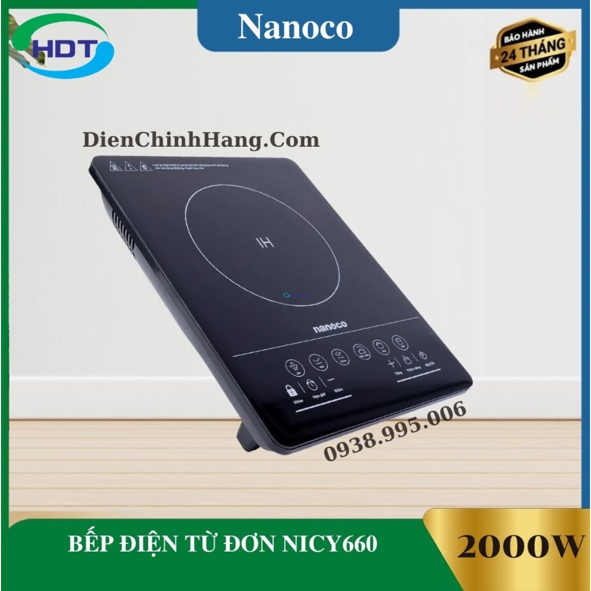 BẾP ĐIỆN TỪ ĐƠN NICY660