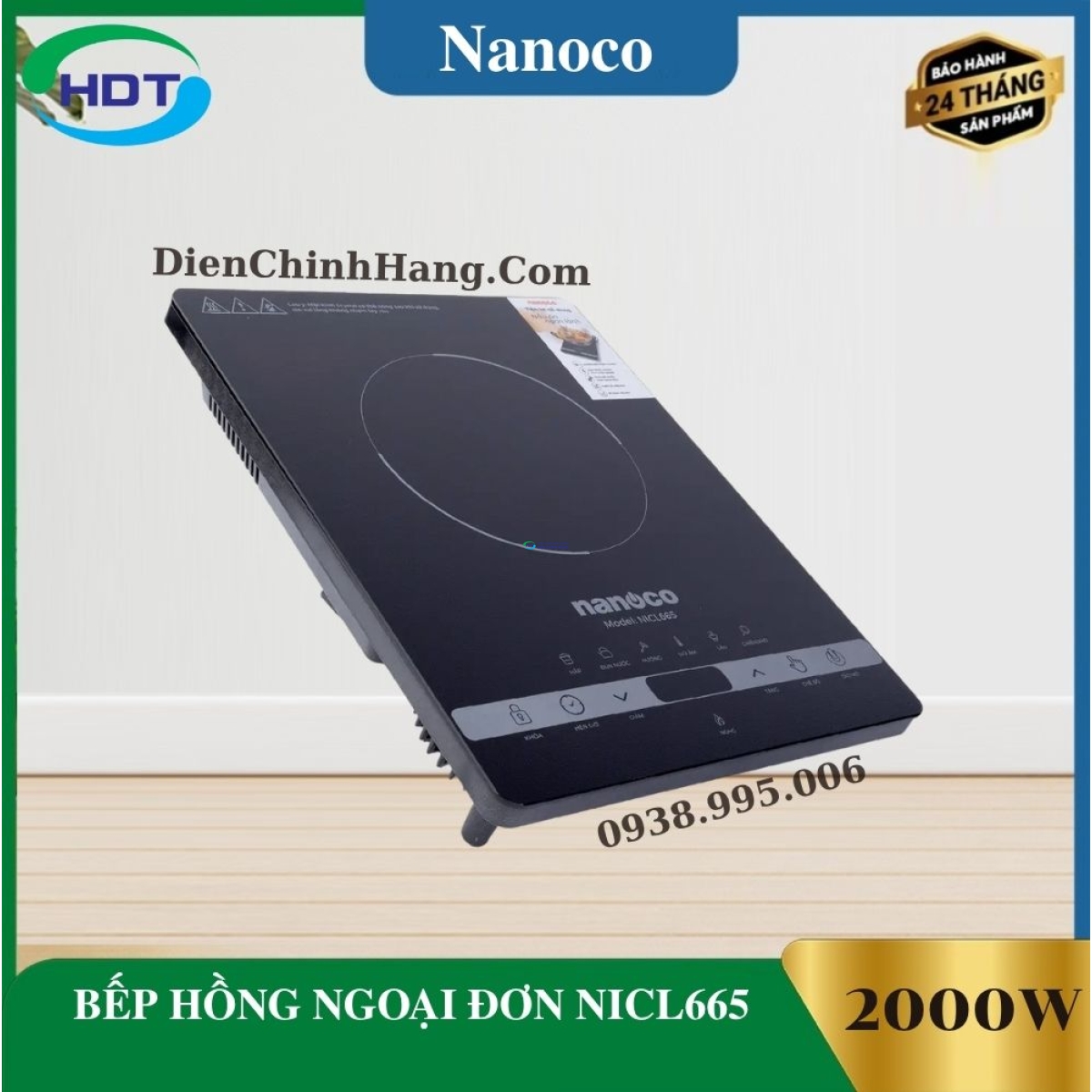 BẾP HỒNG NGOẠI ĐƠN NICL665