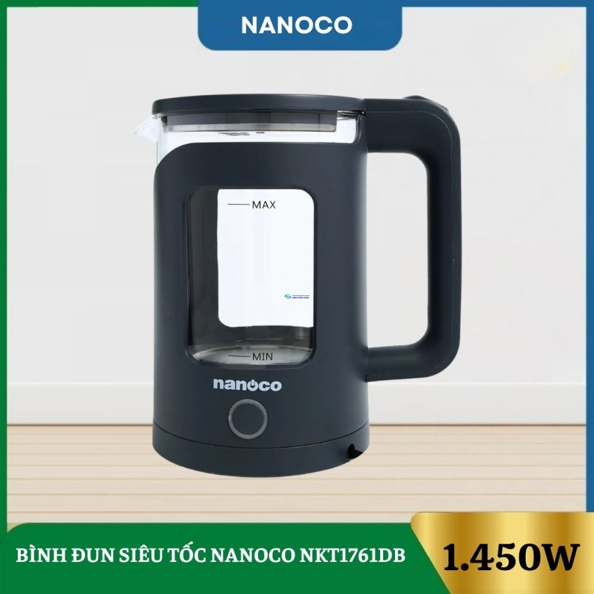 Bình Đun Siêu Tốc Nanoco NKT1761DB