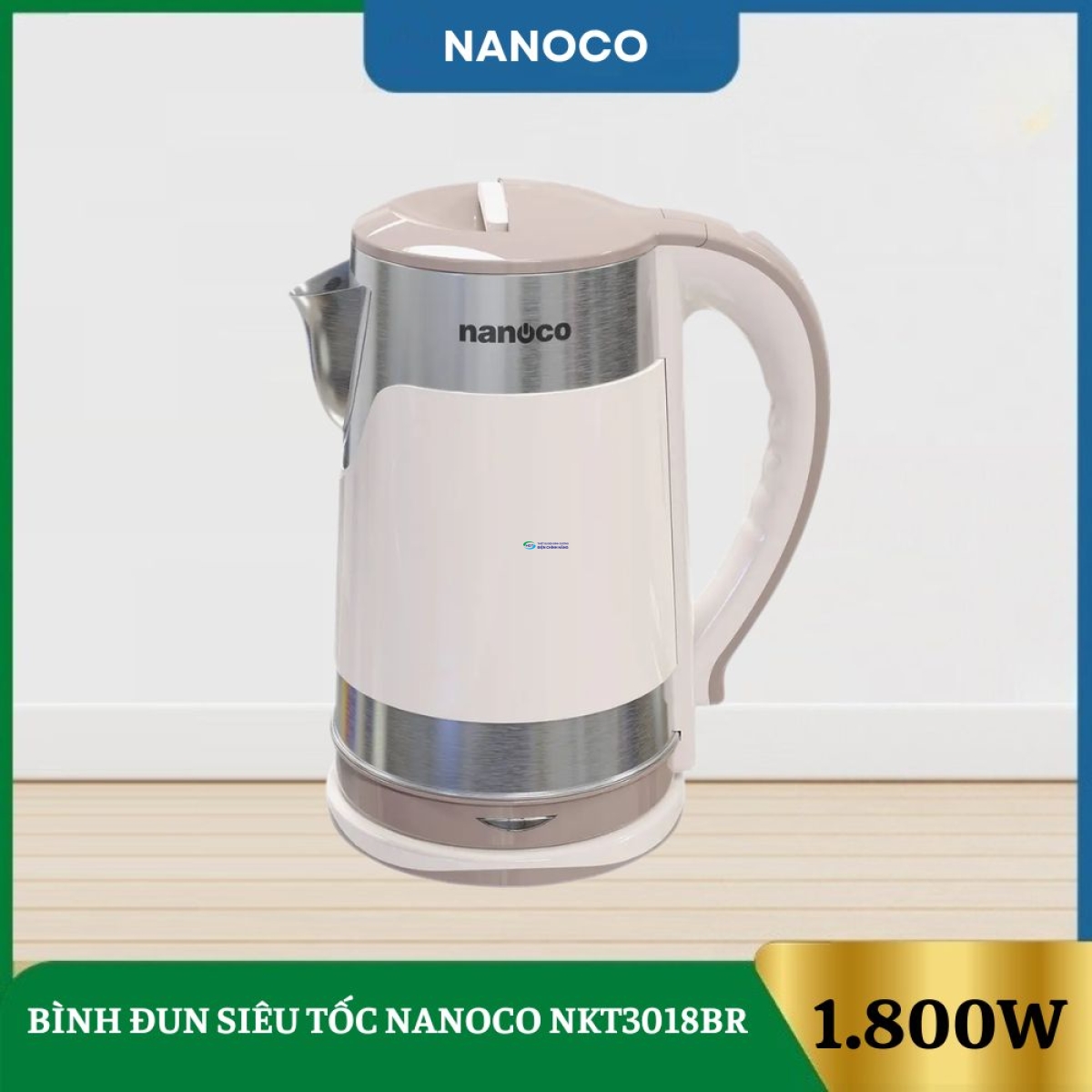 Bình Đun Siêu Tốc Nanoco NKT3018BR