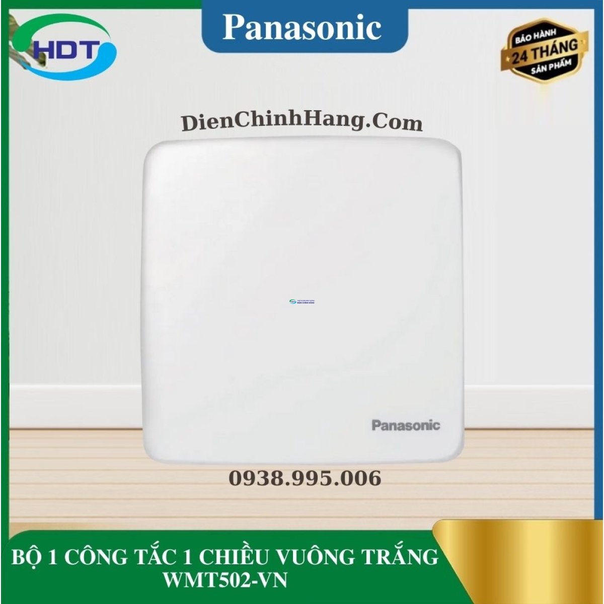 BỘ 1 CÔNG TẮC 2 CHIỀU VUÔNG TRẮNG WMT502-VN