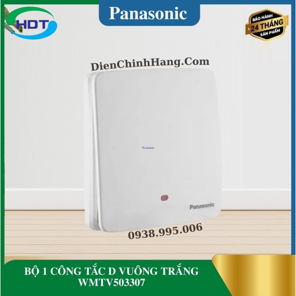 BỘ 1 CÔNG TẮC D VUÔNG TRẮNG WMTV503307