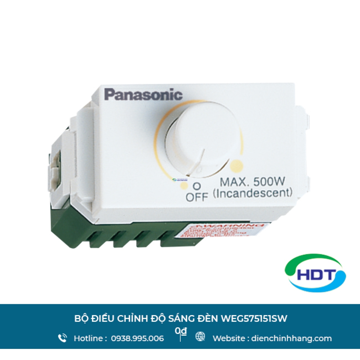 Bộ điều chỉnh độ sáng đèn WEG575151SW