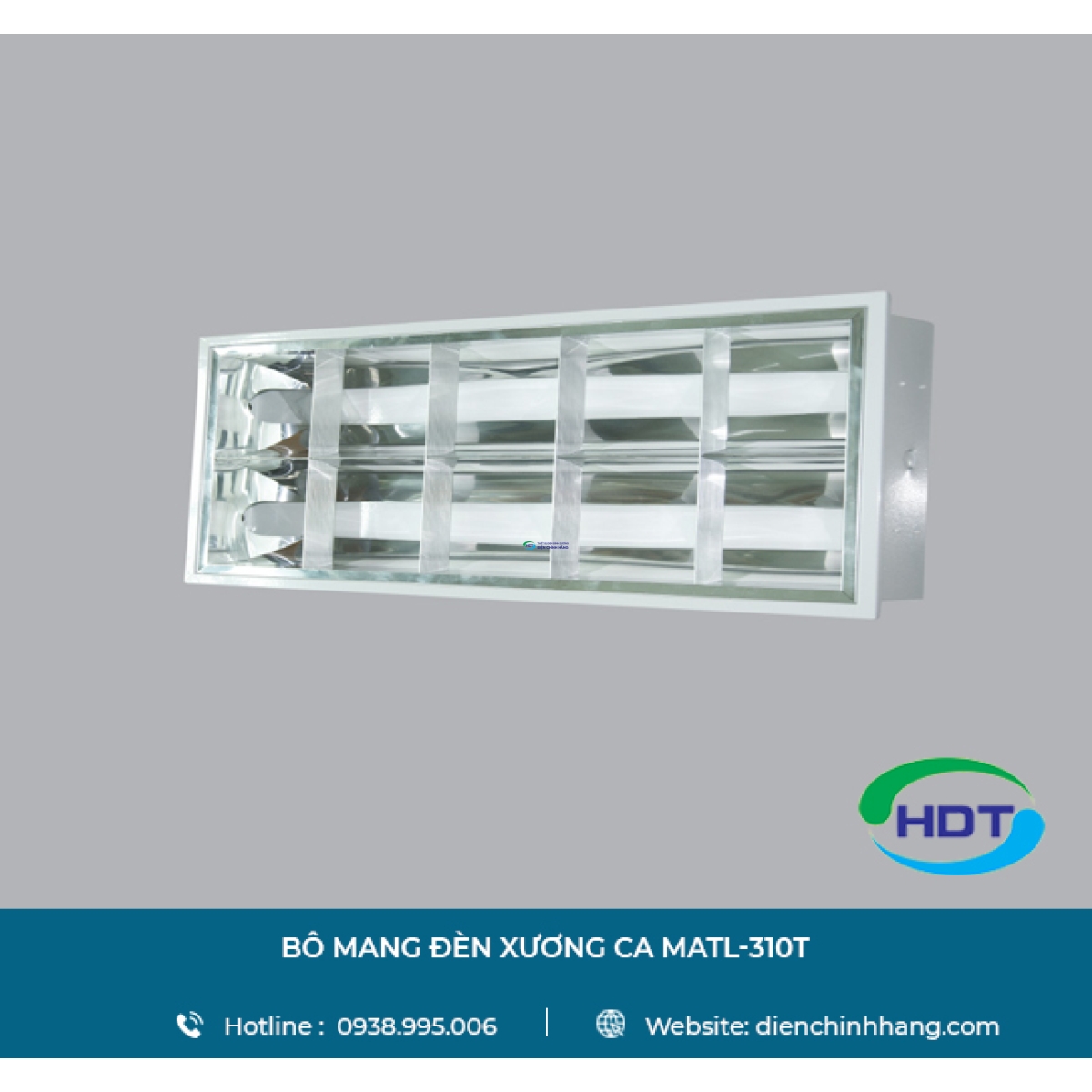 BỘ MÁNG ĐÈN XƯƠNG CÁ MPE MATL-310T