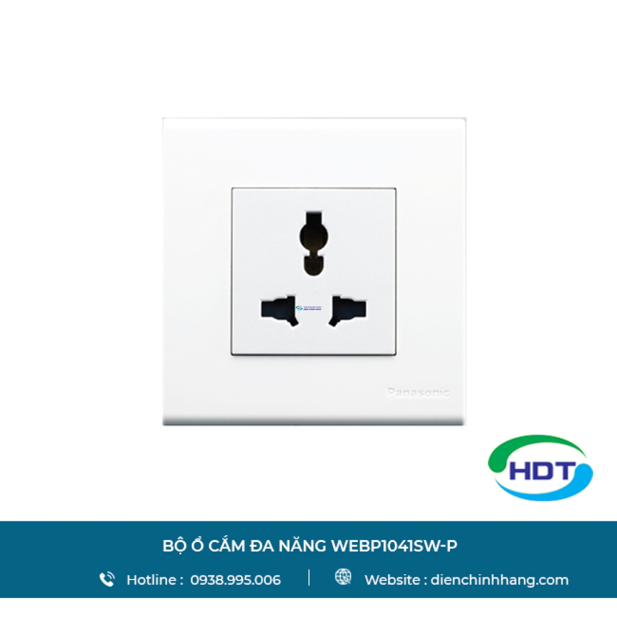 Bộ ổ cắm đa năng WEBP1041SW-P