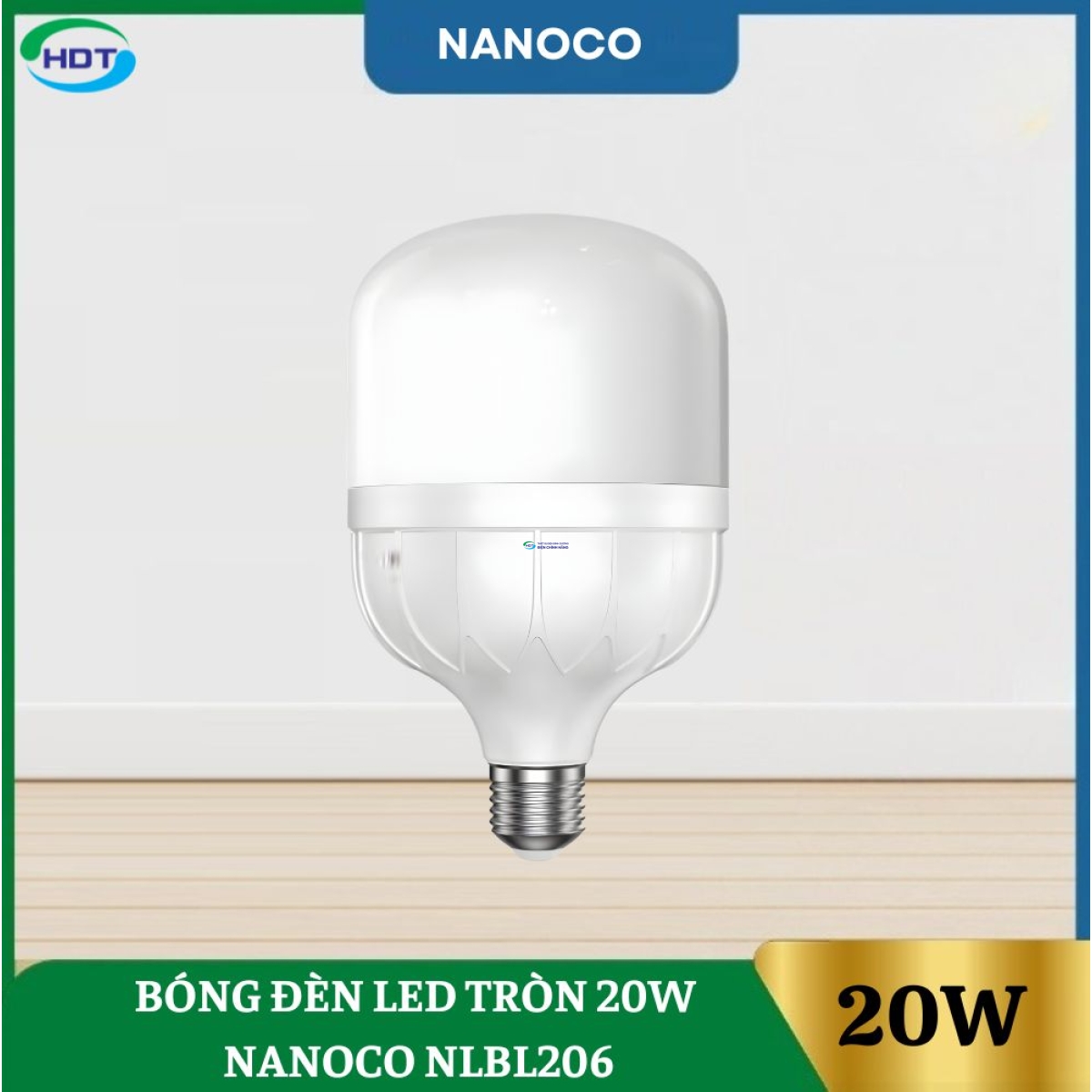 Bóng Đèn Led Tròn 20W Nanoco NLBL206 / NLBL203