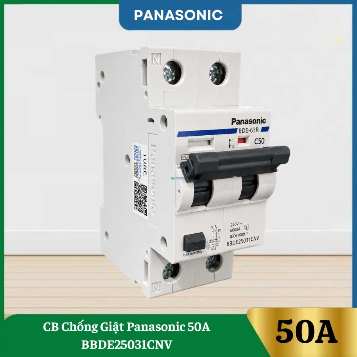 CB Chống Giật Panasonic 50A BBDE25031CNV