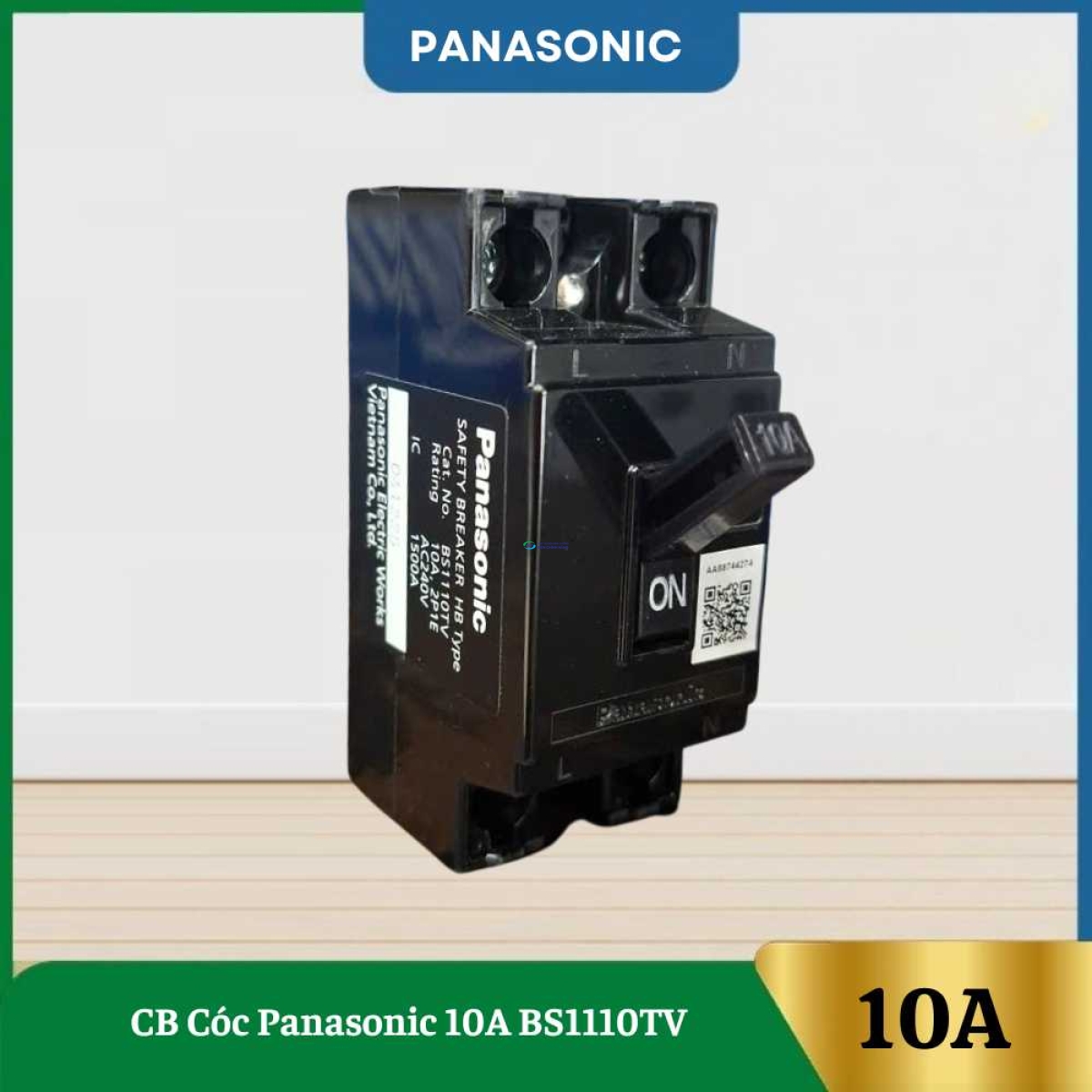 CB Cóc Panasonic 10A BS1110TV