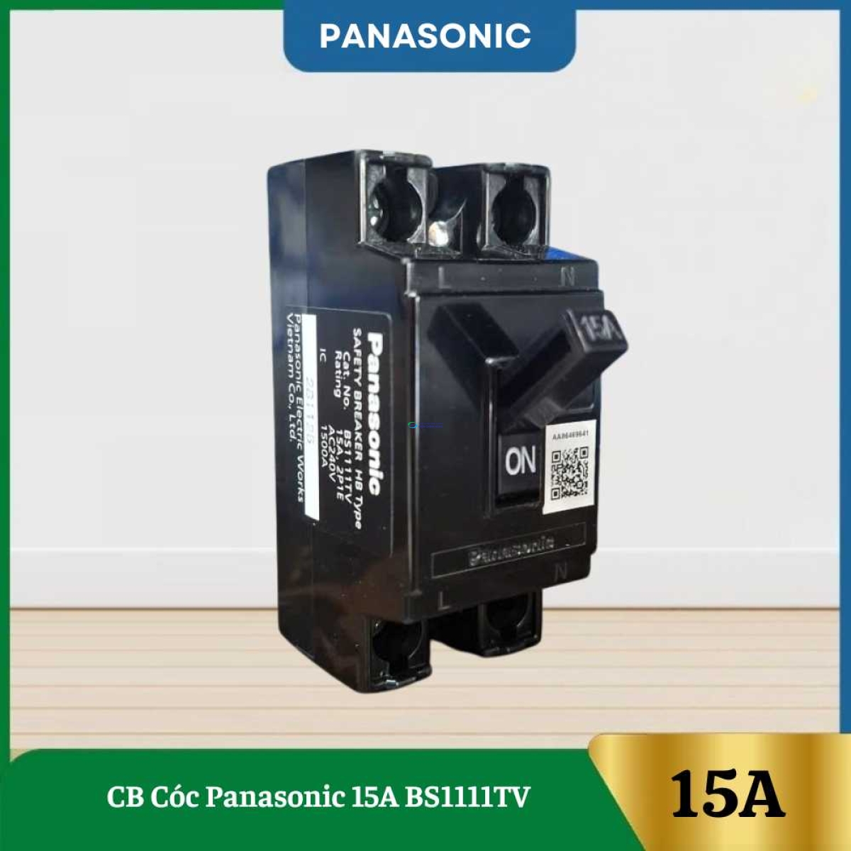 CB Cóc Panasonic 15A BS1111TV