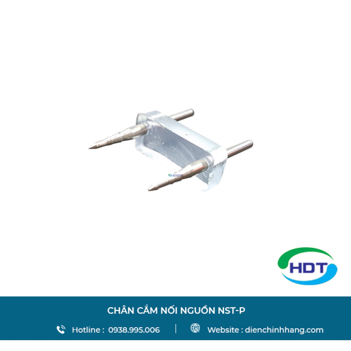 Chân cắm nối nguồn Nanoco NST-P dùng cho LED dây ngoài trời 120 chip LED-2 dãy LED