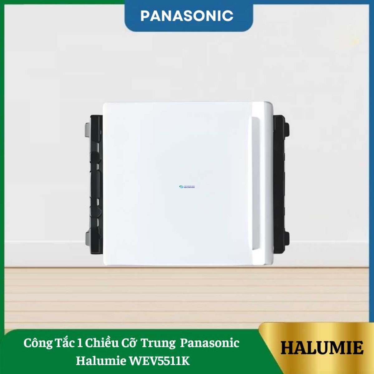 Công Tắc 1 Chiều Cỡ Trung Panasonic Halumie WEV5511K