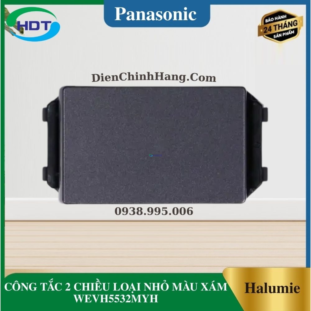 CÔNG TẮC 2 CHIỀU LOẠI NHỎ MÀU XÁM WEVH5532MYH