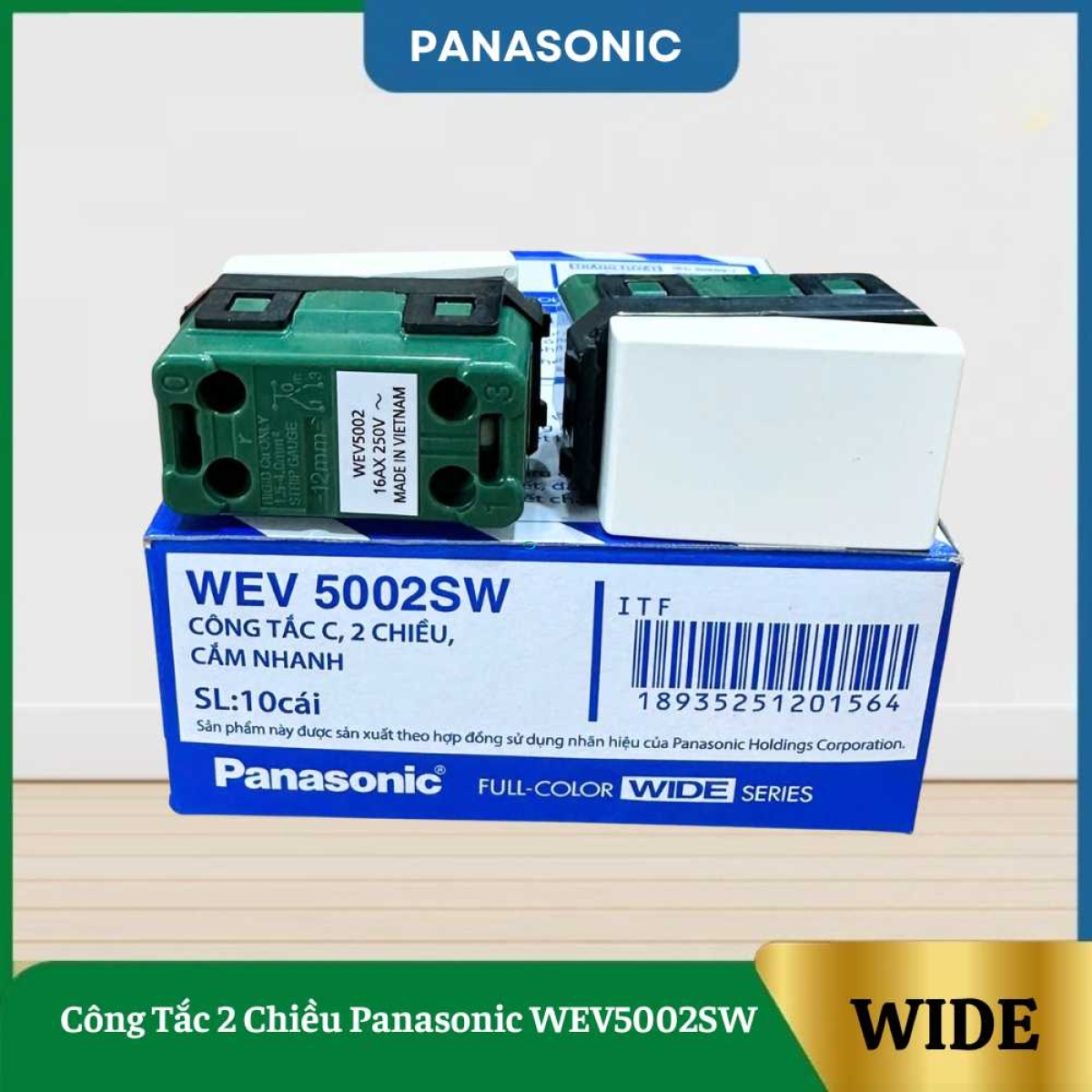 Công Tắc 2 Chiều Panasonic WEV5002SW