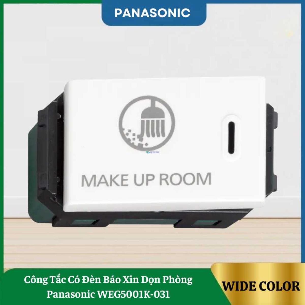 Công Tắc Có Đèn Báo Xin Dọn Phòng Panasonic WEG5001K-031