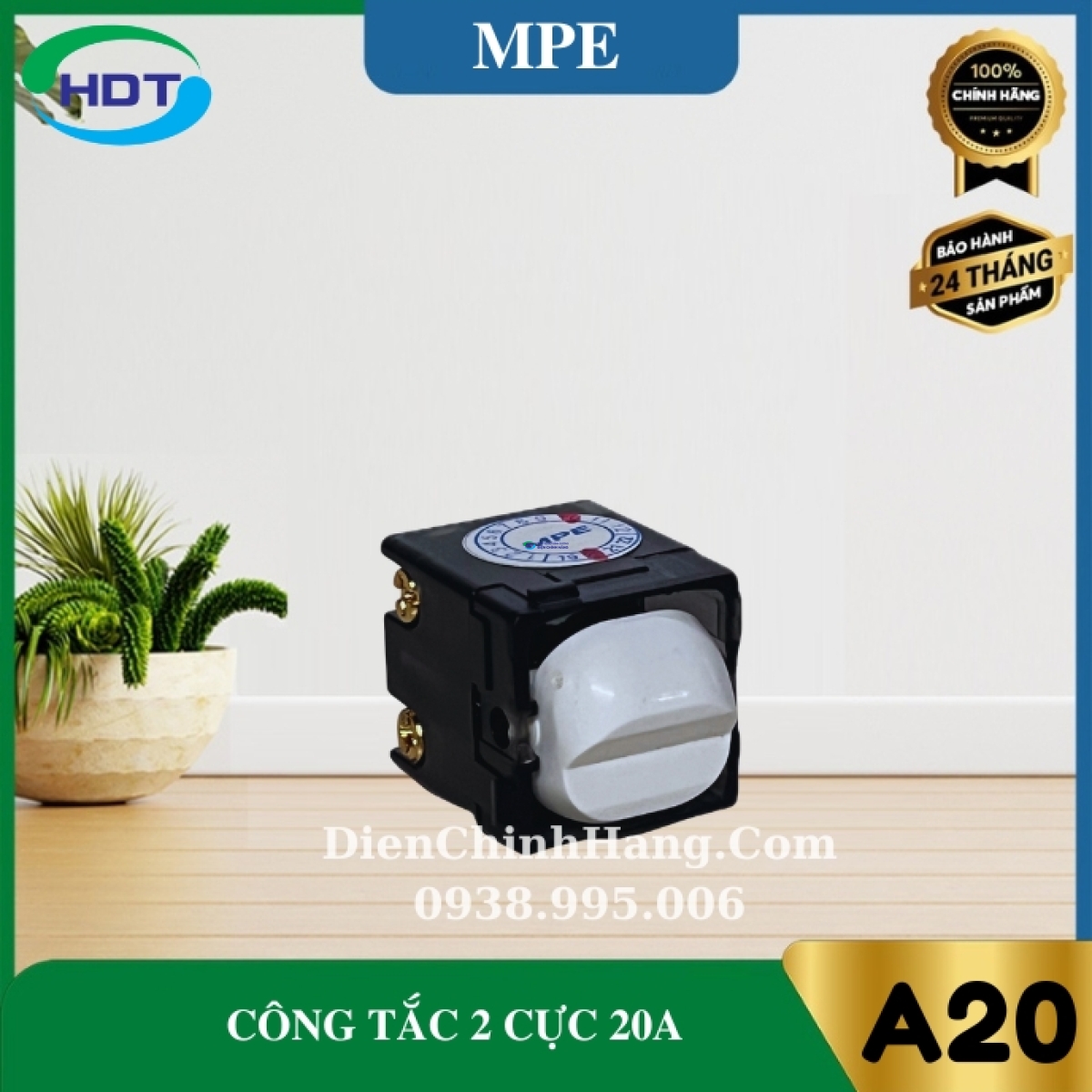 Công tắc cực 20A MPE A30MD20