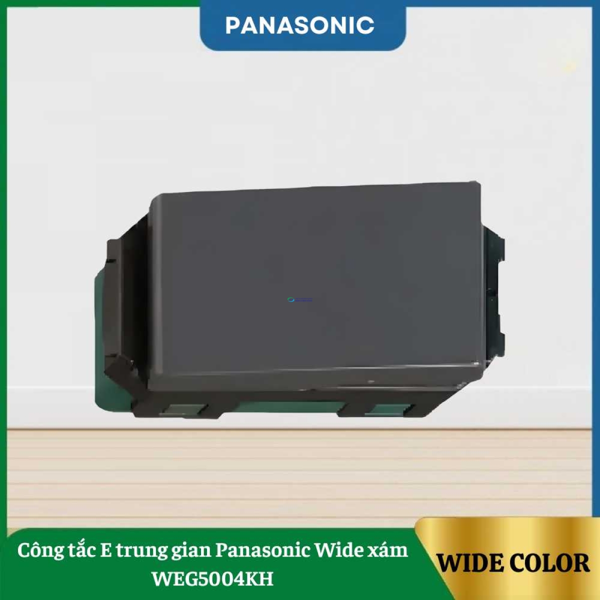 Công tắc E trung gian Panasonic Wide xám WEG5004KH