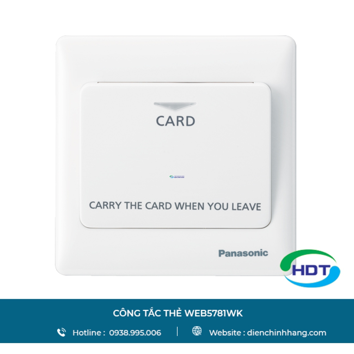 Công tắc thẻ WEB5781WK
