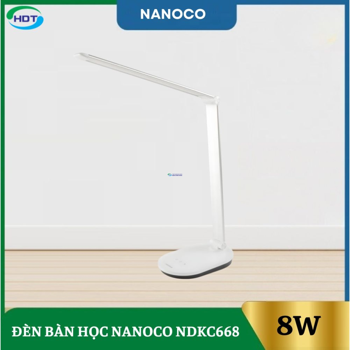 Đèn Bàn Học 8W Nanoco NDKC668