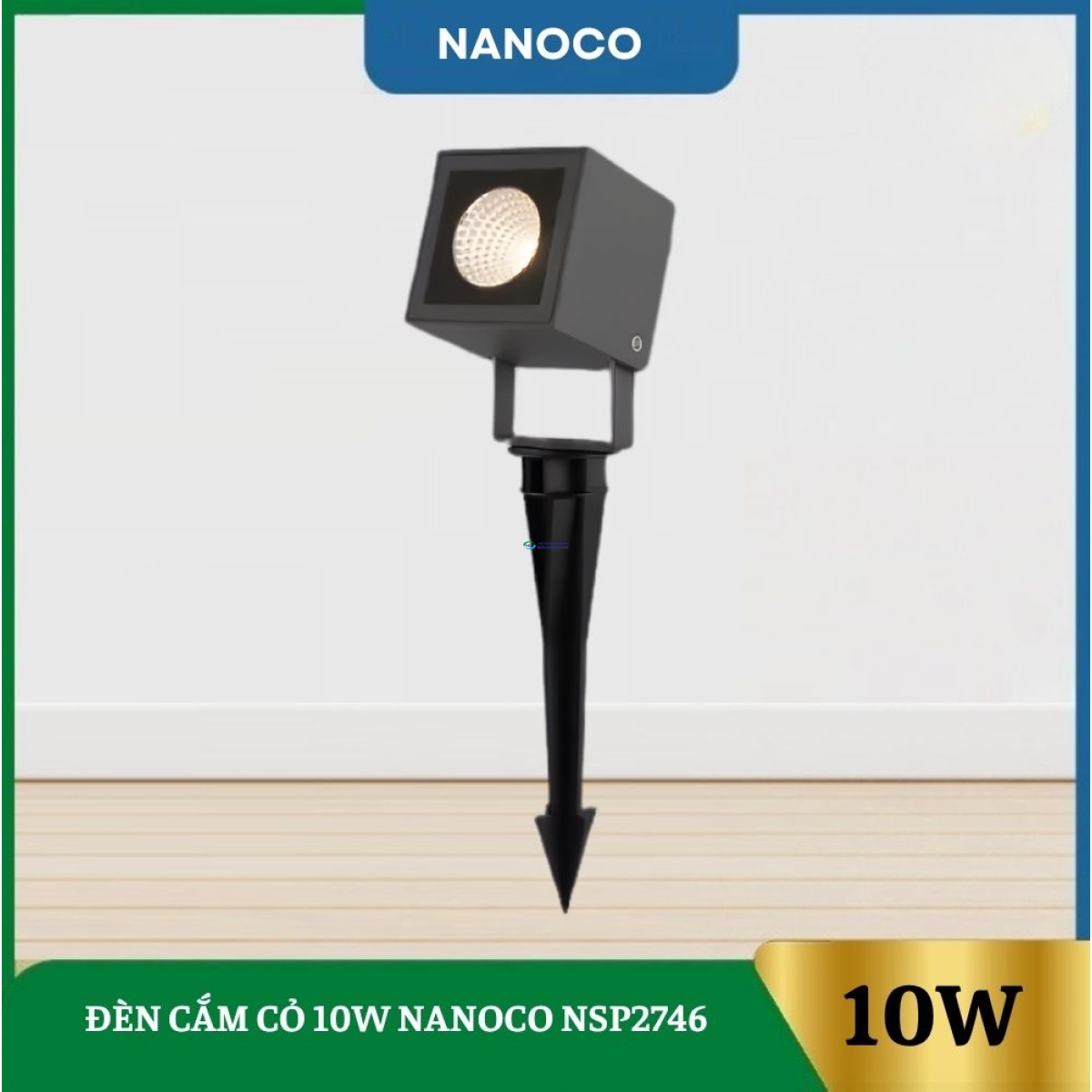Đèn Cắm Cỏ 10W Nanoco NSP2746