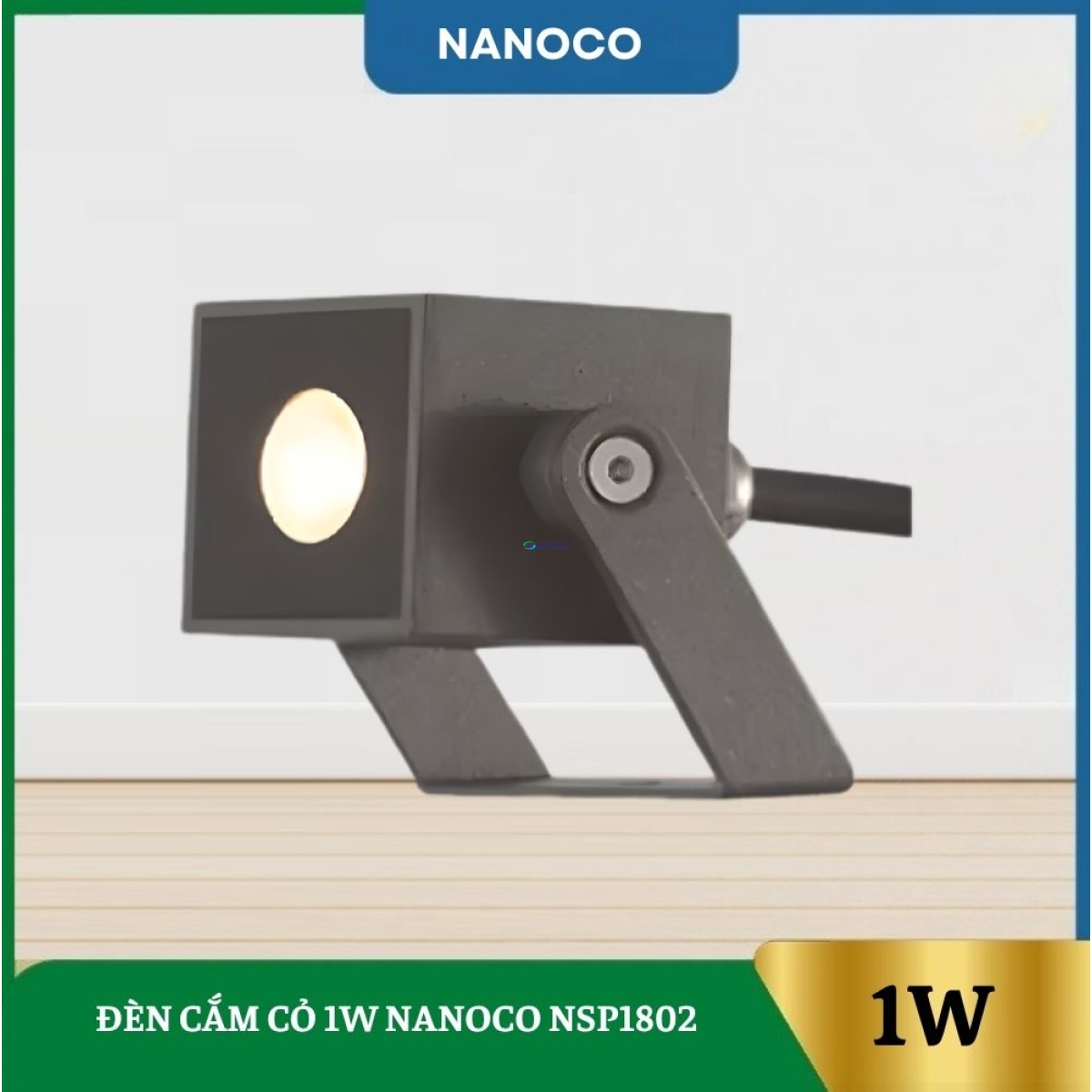Đèn Cắm Cỏ 1W Nanoco NSP1802