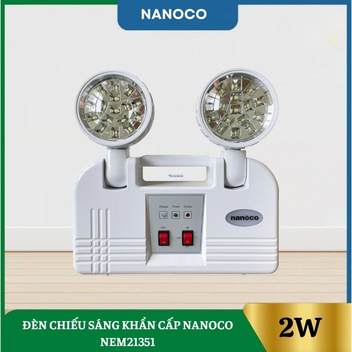 Đèn Chiếu Sáng Khẩn Cấp Nanoco NEM21351
