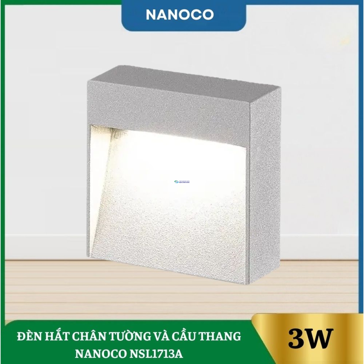 Đèn Hắt Chân Tường Và Cầu Thang Nanoco NSL1713A