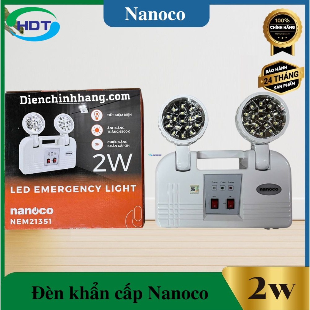 Đèn khẩn cấp Nanoco NEM21351