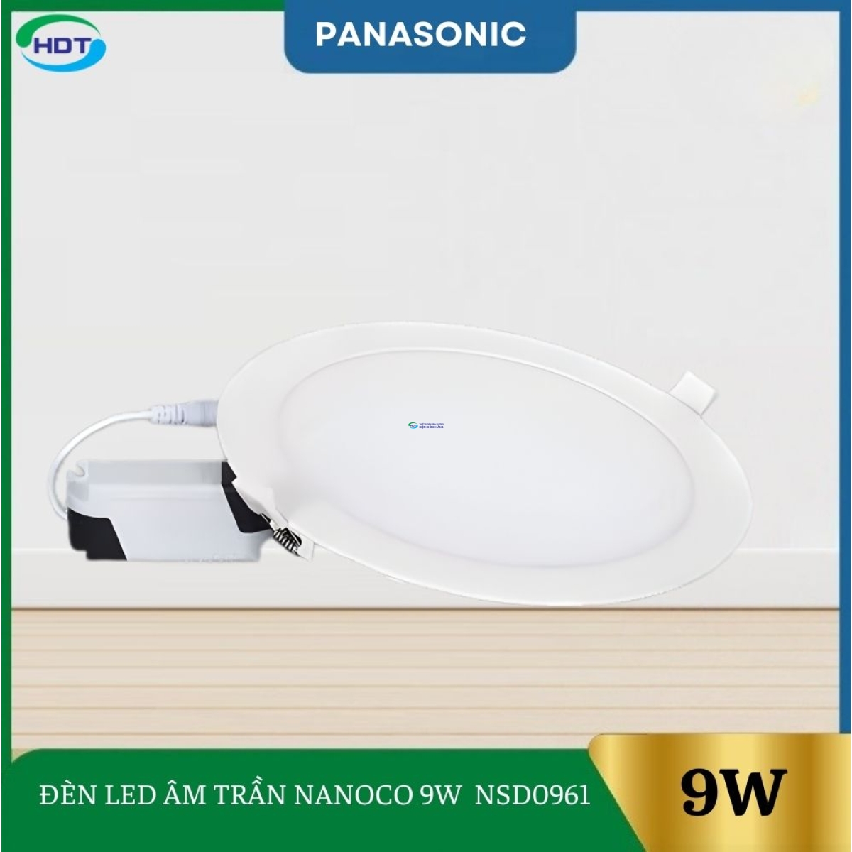 Đèn Led Âm Trần Nanoco 9W NSD0961