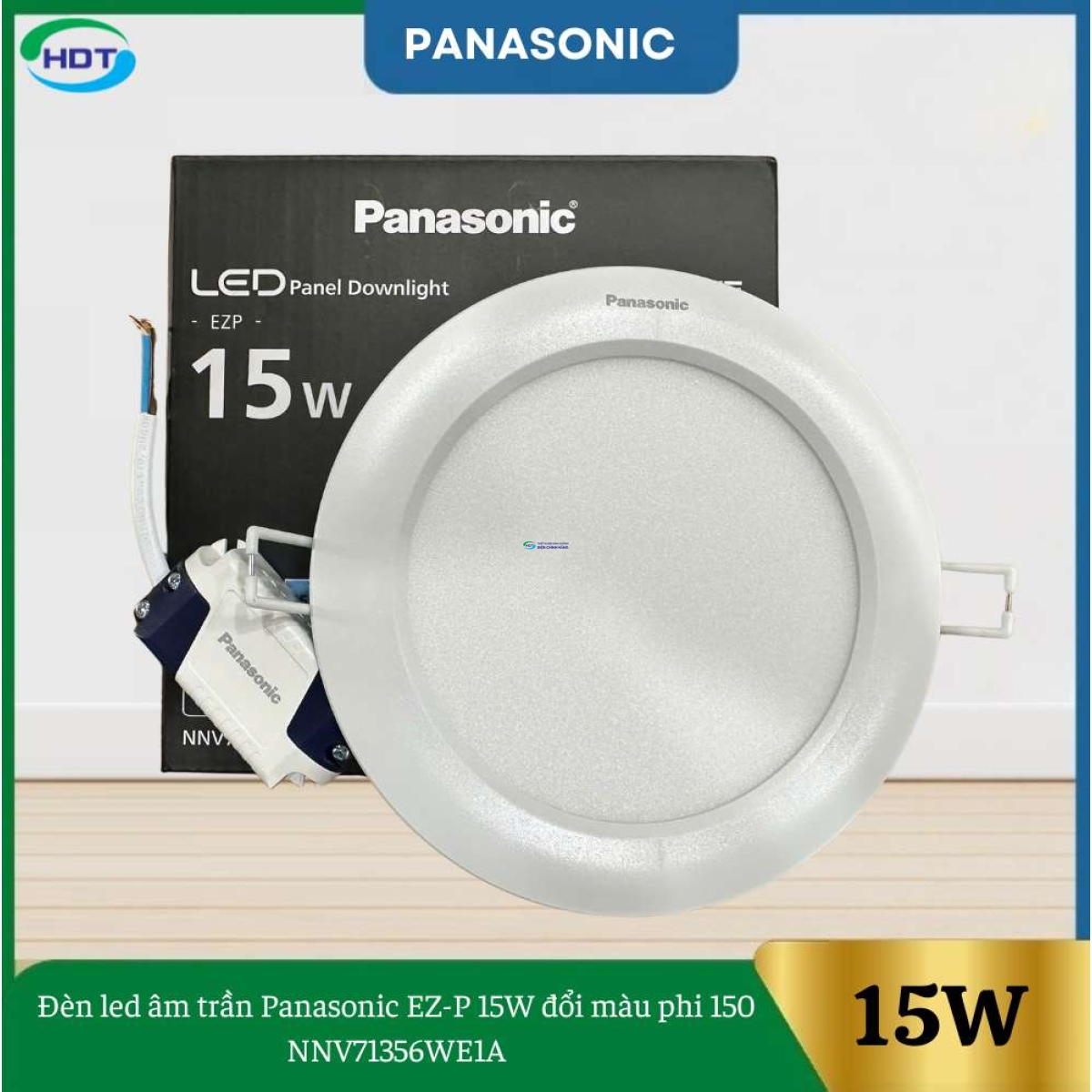 Đèn Led Âm Trần Panasonic EZ-P 15W Đổi Màu Phi 150 NNV71356WE1A