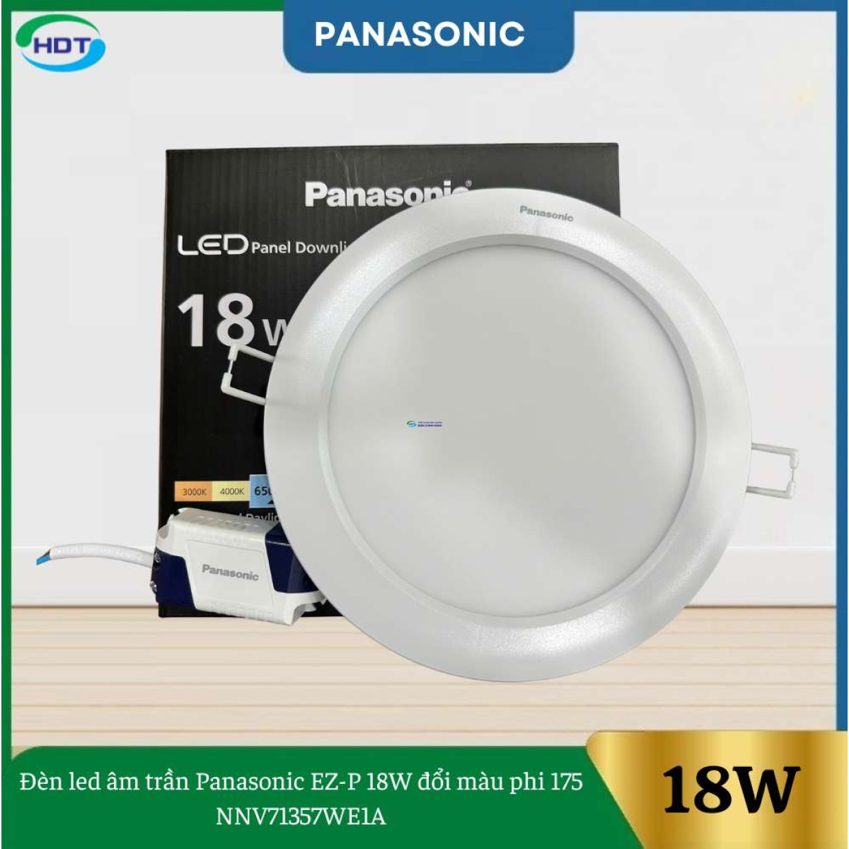 Đèn Led Âm Trần Panasonic EZ-P 18W Đổi Màu Phi 175 NNV71357WE1A