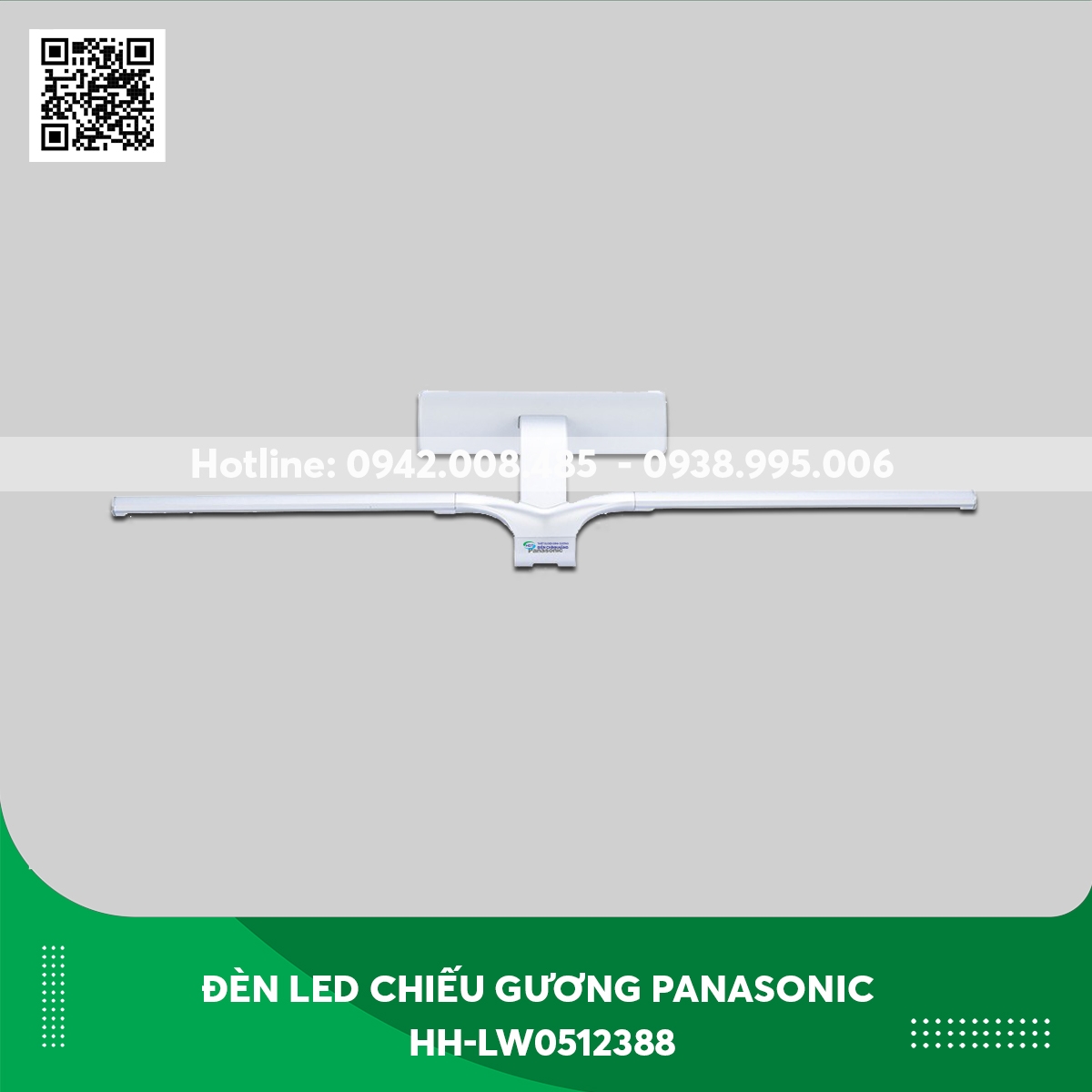 Đèn Led Chiếu Gương Panasonic HH-LW0512388 màu trắng bạc
