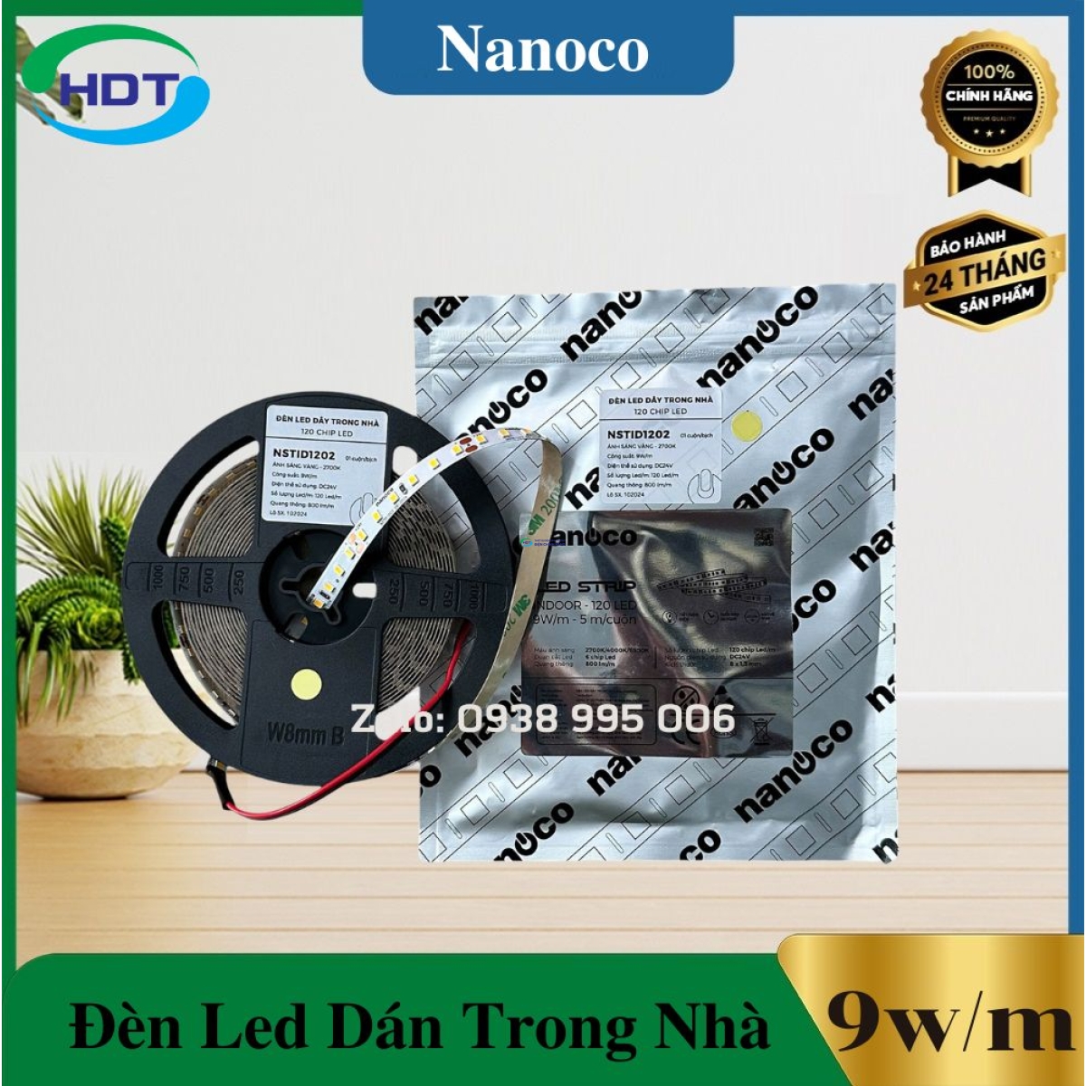 Đèn LED dán Nanoco 9W NSTID1202/ NSTID1204/ NSTID1206