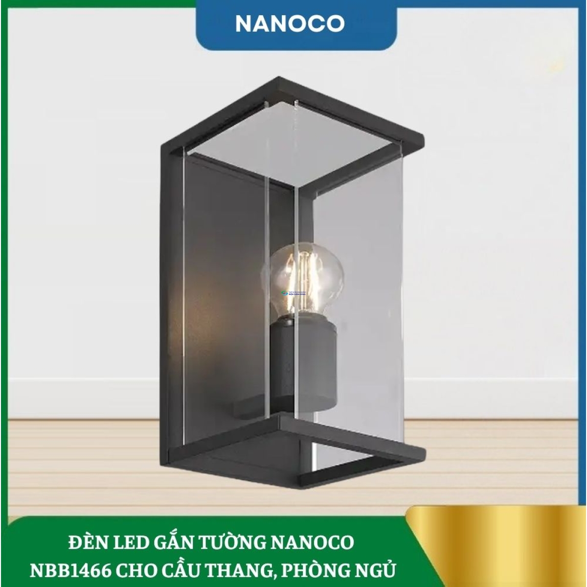 Đèn Led Gắn Tường Nanoco NBB1466 Cho Cầu Thang, Phòng Ngủ