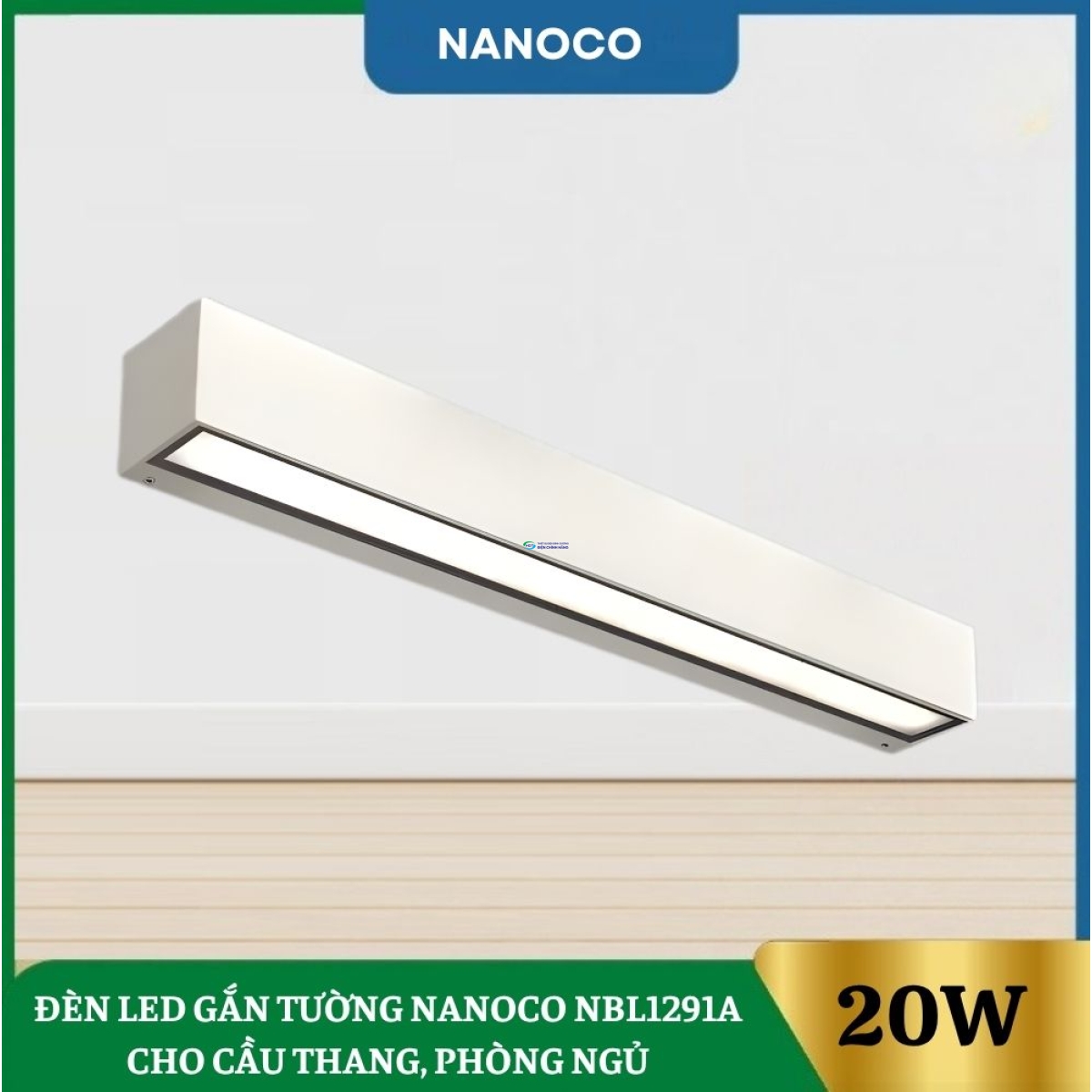 Đèn Led Gắn Tường Nanoco NBL1291A Cho Cầu Thang, Phòng Ngủ