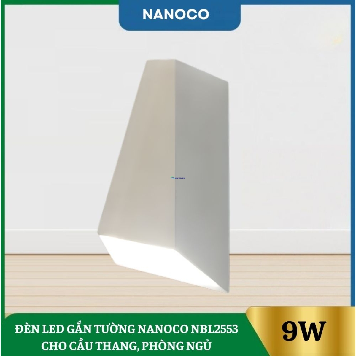 Đèn Led Gắn Tường Nanoco NBL2553 Cho Cầu Thang, Phòng Ngủ