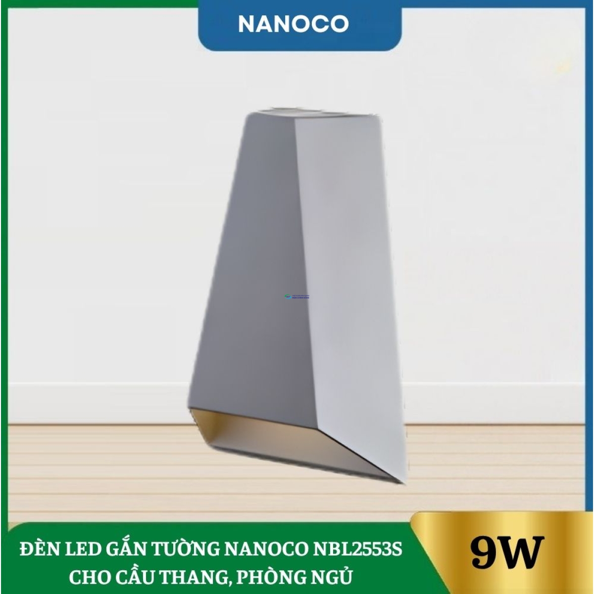 Đèn Led Gắn Tường Nanoco NBL2553S Cho Cầu Thang, Phòng Ngủ