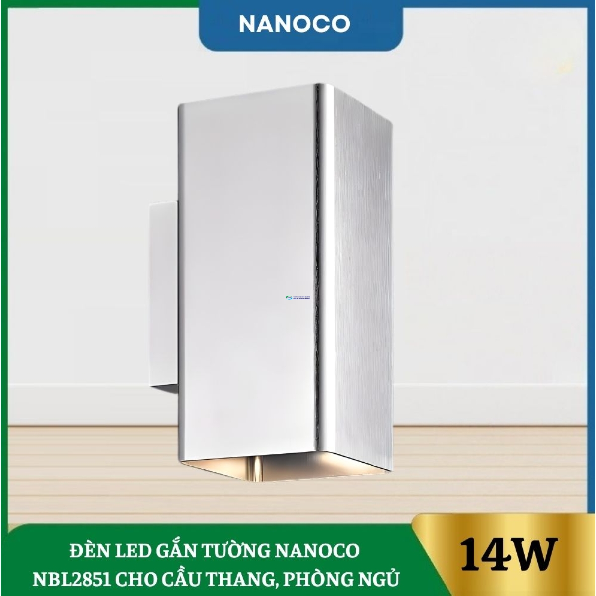 Đèn Led Gắn Tường Nanoco NBL2851 Cho Cầu Thang, Phòng Ngủ