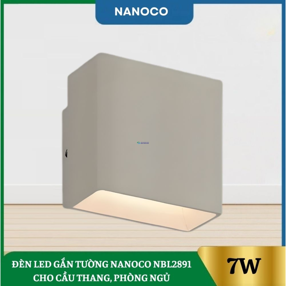 Đèn Led Gắn Tường Nanoco NBL2891 Cho Cầu Thang, Phòng Ngủ
