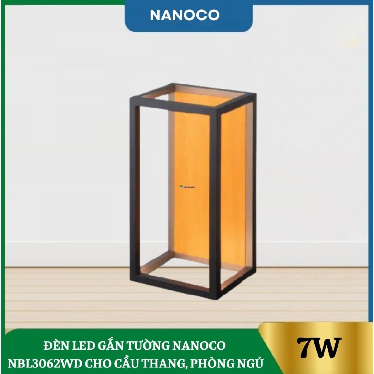 Đèn Led Gắn Tường Nanoco NBL3062WD Cho Cầu Thang, Phòng Ngủ