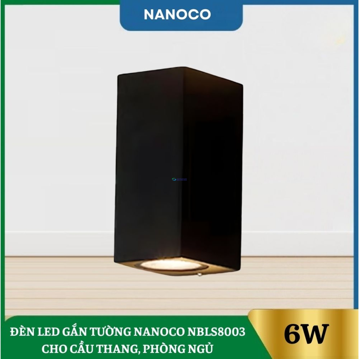 Đèn Led Gắn Tường Nanoco NBLS8003 Cho Cầu Thang, Phòng Ngủ