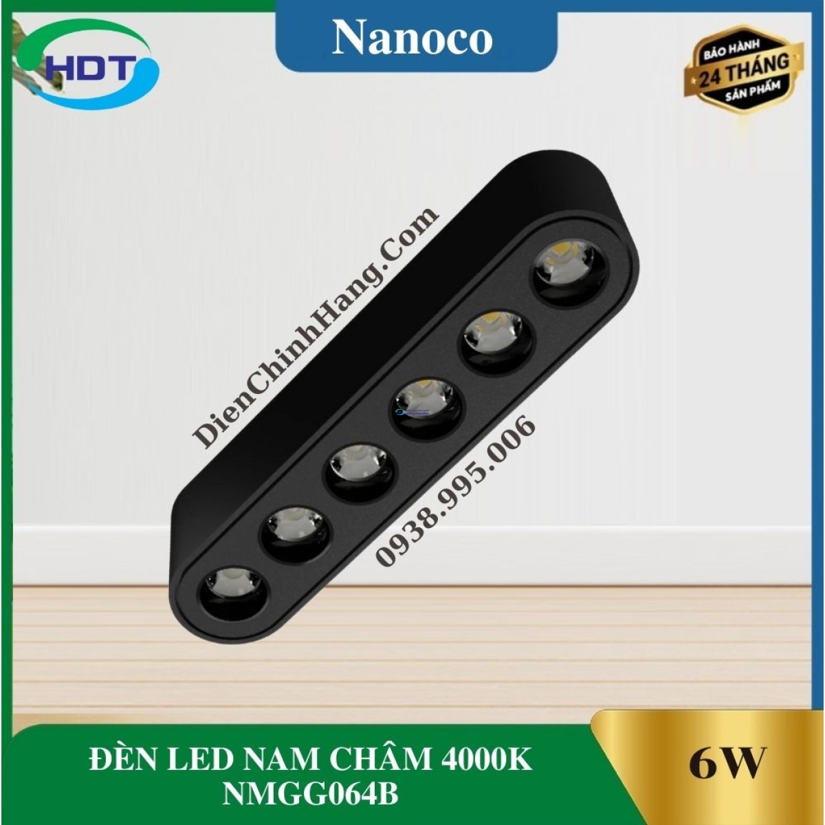 ĐÈN LED NAM CHÂM 4000K NANOCO NMGG064B