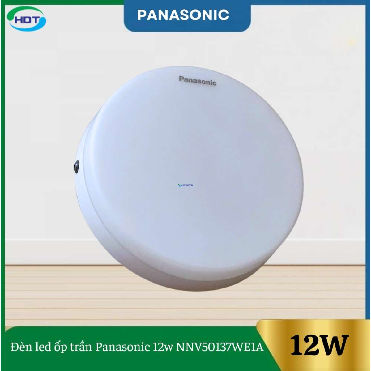 Đèn Led Ốp Trần Panasonic 12W Phi 160mm NNV50137WE1A