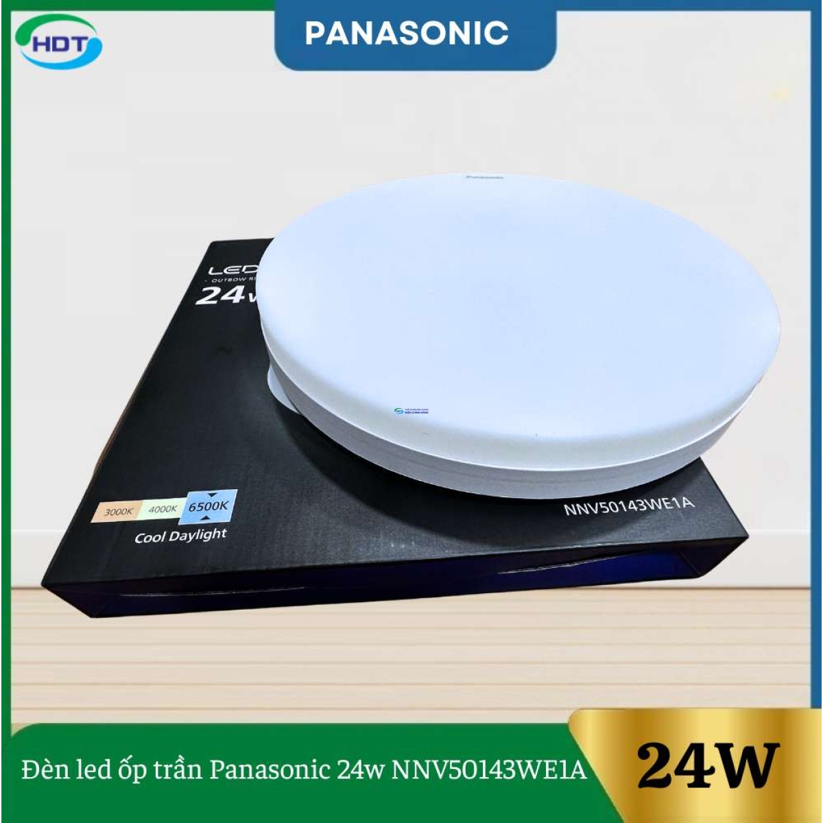 Đèn Led Ốp Trần Panasonic 24W Phi 280mm NNV50143WWE1A