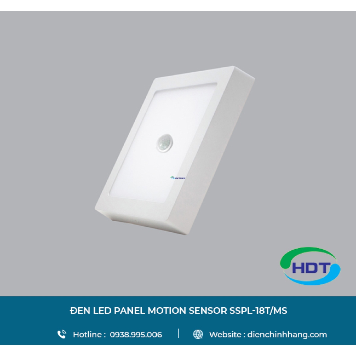 ĐÈN LED PANEL MOTION SENSOR SSPL-18T/MS