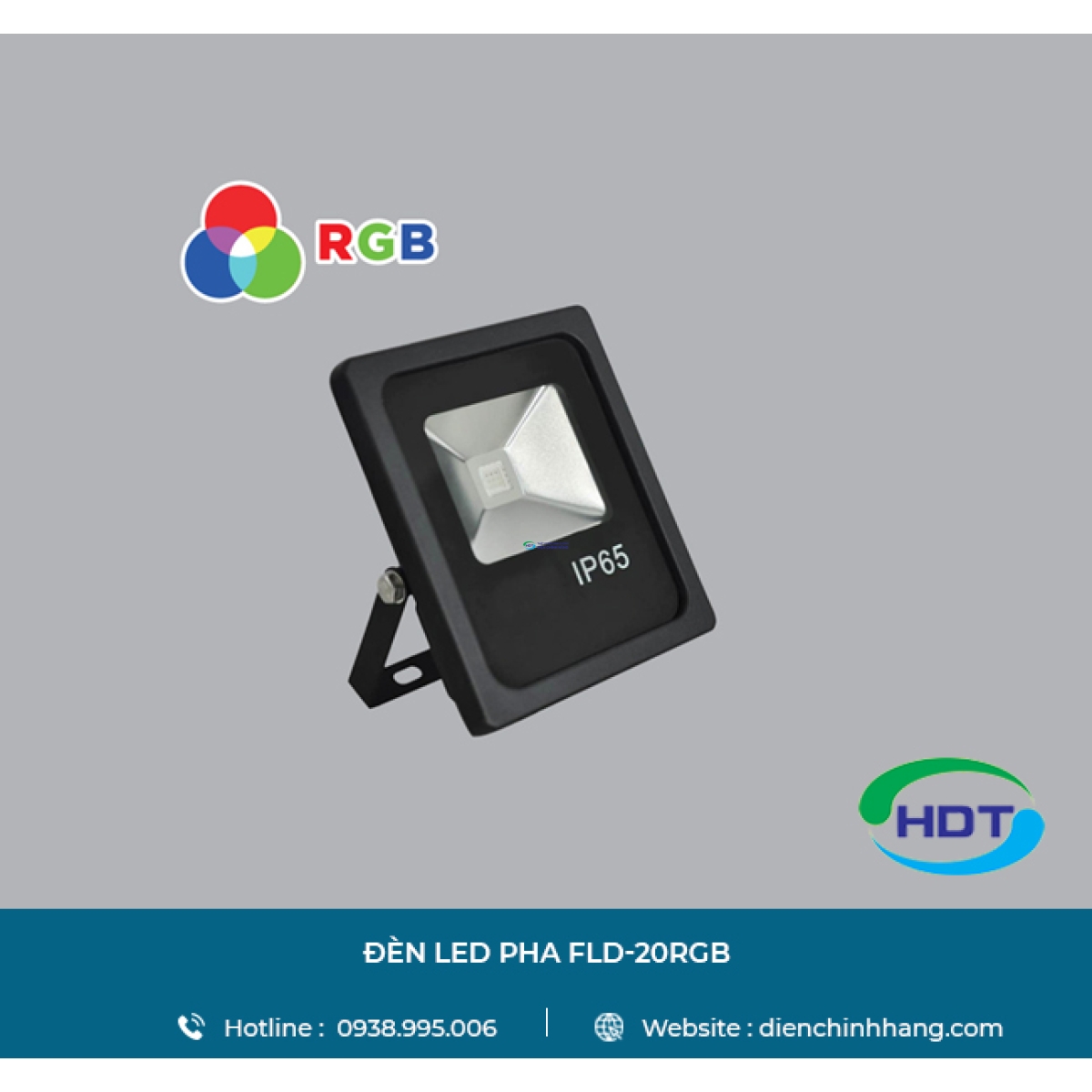 ĐÈN LED PHA MPE FLD-20RGB