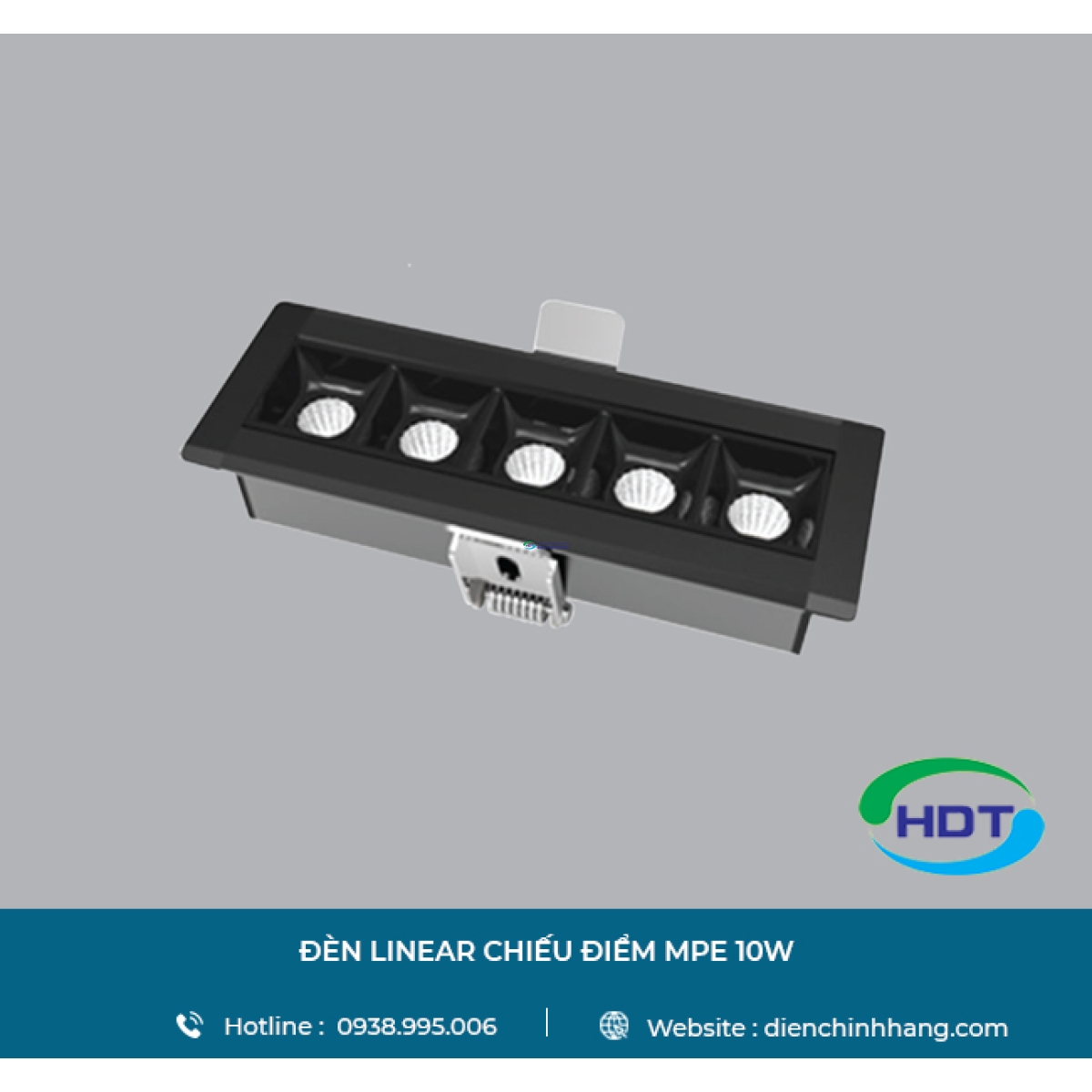ĐÈN LINEAR CHIẾU ĐIỂM MPE 10W