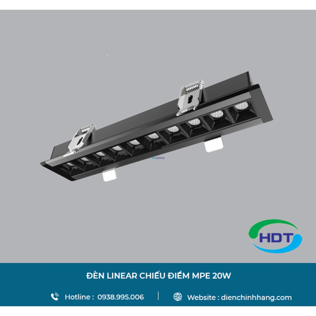 ĐÈN LINEAR CHIẾU ĐIỂM MPE 20W