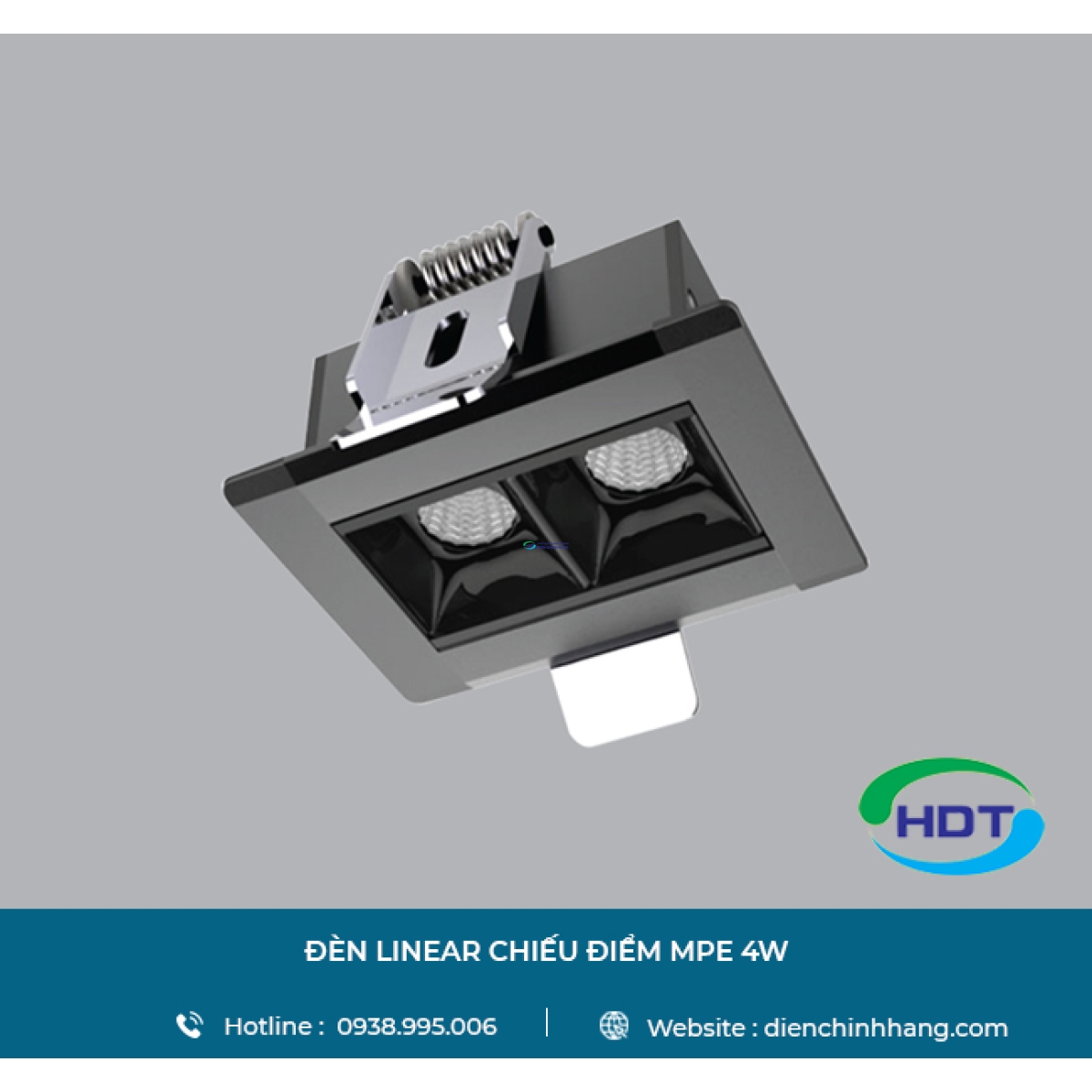 ĐÈN LINEAR CHIẾU ĐIỂM MPE 4W