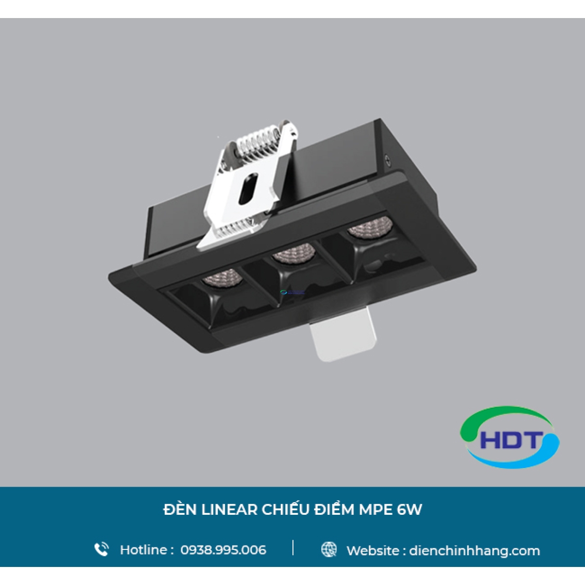 ĐÈN LINEAR CHIẾU ĐIỂM MPE 6W