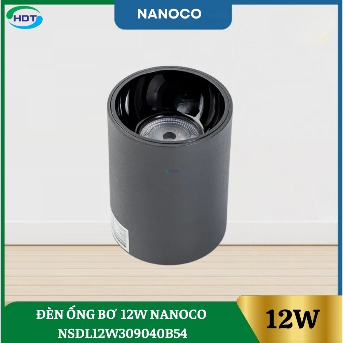 Đèn Ống Bơ 12W Nanoco NSDL12W309040B54